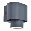 Verlichting|ohgreen Cypres wandlamp donkergrijs gu10 max.7ww