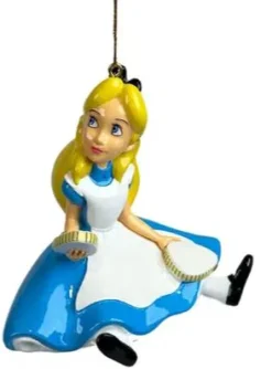 Kerstornamenten|ohgreen 3d ornament alice zittend