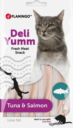 Kat Voeding|ohgreen Deli yumm fresh meat snack tuna+ salmon 70gr