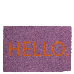 Matten|ohgreen Deurmat hello - l60xb40xh1,5cm