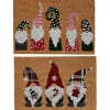 Kerstdecoratie|ohgreen Deurmat kokosvezel gnoom