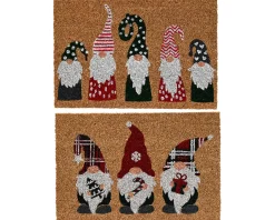 Kerstdecoratie|ohgreen Deurmat kokosvezel gnoom