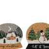 Kerstdecoratie|ohgreen Deurmat kokosvezel schudbol