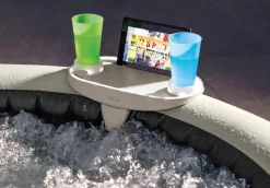 Zwemmen|ohgreen Dienblad met LED voor bubblebad