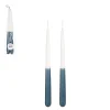 Kaarsen|ohgreen Dip-dye Dinerkaars - Set van 2 - H30 x 2,2 cm