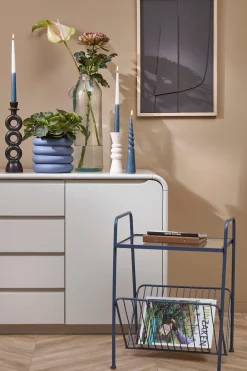 Kaarsen|ohgreen Dip-dye Dinerkaars - Set van 2 - H30 x 2,2 cm