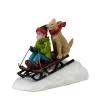 Lemax Kerstdorpen|ohgreen Doggone downhill sledding