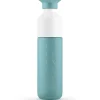 Onderweg|Ecocheques|ohgreen Dopper insulated bottlenose blue 350ml