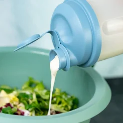 Ecocheques|Koken|ohgreen Dressingshaker mixery blauw 0.5l
