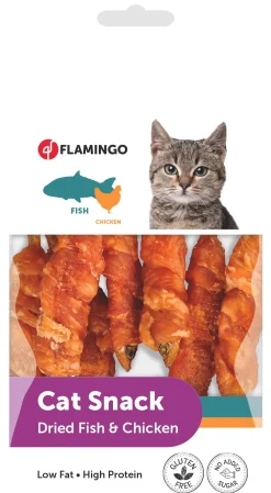 Werelddierendag|Kat Voeding|ohgreen Dried fish with chicken cat 50gr