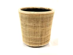 Potten En Vazen|ohgreen Drypot webbing blond d38h38cm