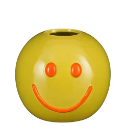 Potten En Vazen|ohgreen Duke vaas smiley - h16,5xd18,5cm