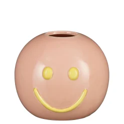 Potten En Vazen|ohgreen Duke vaas smiley - h12xd14,5cm