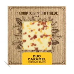 Voeding|ohgreen Duo caramel witte chocoladereep