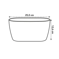 Ecocheques|Potten En Vazen|ohgreen Duo orchidee 25cm