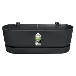 Kunststof|Ecocheques|ohgreen EASY BALCONY 52CM LIVING BLACK