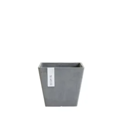 Kunststof|Ecocheques|ohgreen ECOPOTS ROTTERDAM 20CM GRIJS