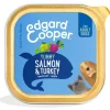 Hond Voeding|ohgreen Edgard & cooper, cup voor adult honden met zalm en kalkoen, 150g
