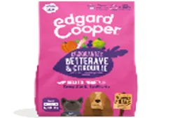 Hond Voeding|ohgreen Edgard & cooper, hondenbrokken voor adult plant based bieten, 2,5kg