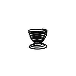 Servies|ohgreen EIERDOPJE WIRE ZWART 5X5X5CM