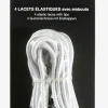 Tuinmeubelen|ohgreen ELASTIC LACES WITH ENDINGS Blanc