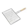 Accessoires En Onderhoud|Ecocheques|ohgreen Elastische grill uit chroom en hout 40x28cm FSC 100%