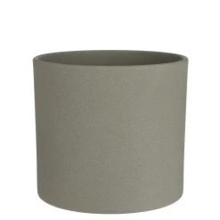 Potten En Vazen|ohgreen Era pot rond licht groen - h26xd28cm