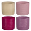 Potten En Vazen|ohgreen Era pot rond relief - h12,5xd13,5cm