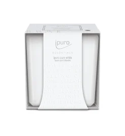 Geuren|ohgreen Ess pure white kaars 125g