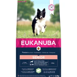 Hond Voeding|ohgreen Euk dog senior sm&med lamb&rice