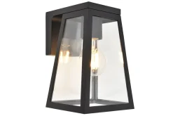Verlichting|Ecocheques|ohgreen Fia solar wandlamp zwart e27 2ww