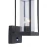 Verlichting|Ecocheques|ohgreen Flair wandlamp met sensor mat zwart e27 40w
