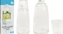Servies|ohgreen Fles met drinkglas