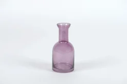 Potten En Vazen|ohgreen Flesvormige glazen vaas botelo purple