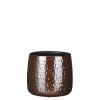 Potten En Vazen|ohgreen Floyd pot rond bruin - h17xd19cm