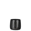 Potten En Vazen|ohgreen Floyd pot rond zwart - h13xd15cm