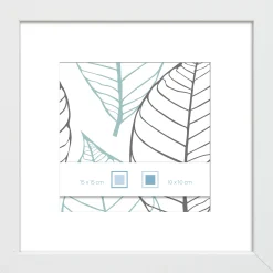 Sfeermakers|ohgreen fotolijst halmstad wit 15x15 cm