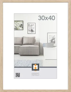 Sfeermakers|ohgreen fotolijst livorno vintage eik 30x40 cm
