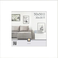 Sfeermakers|ohgreen fotolijst madrid wit 50x50 cm