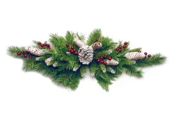 Kerstdecoratie|ohgreen Frosted berry centerpiece h75cm