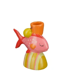 Sfeermakers|ohgreen Funny kandelaar vis - l11,5xb4,5xh12cm
