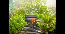 Bewatering|Ecocheques|ohgreen Gardena zwenksproeier AquaZoom compact
