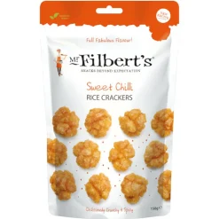 Voeding|ohgreen Gefrituurde rijstcrackers met chilli 150g