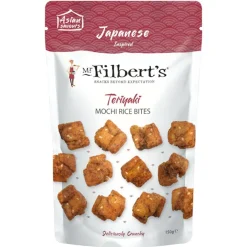 Voeding|ohgreen Gefrituurde rijstcrackers met teriyaki smaak 150g
