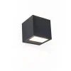 Verlichting|Ecocheques|ohgreen Gemini wandlamp mat zwart led 9w