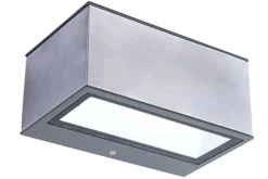 Verlichting|Ecocheques|ohgreen Gemini wandlamp roestvrij staal led 10.5w