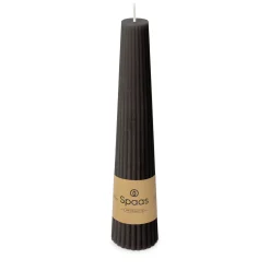 Kaarsen|ohgreen Geribde obelisk kaars