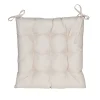 Accessoires En Onderhoud|ohgreen Gewatteerd stoelkussen zand 38x38cm