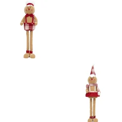 Thema Holiday|Kerstdecoratie|ohgreen Gingerbreadman h89cm