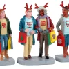 Lemax Kerstdorpen|ohgreen Girls christmas shopping trip, set of 3